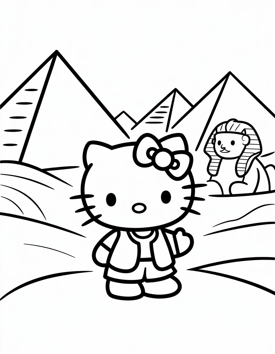 Egypt Hello Kitty
